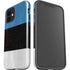 Estonia Flag Distressed iPhone 12 Impact Case